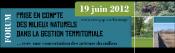 Forum sur la prise en compte des milieux naturels dans la gestion territoriale